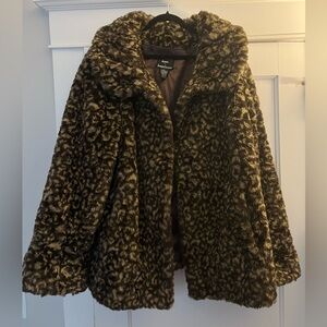 *RARE FIND* Dennis by Dennis Basso Faux Fur Coat